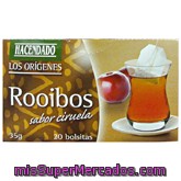 Infusion Te Rooibos Con Ciruela, Hacendado, Caja 20 Bolsitas - 35 G