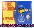 Insecticida Eléctrico Antimosquitos Comunes Y Tigre Raid 2 Aparatos + 2 Recambios