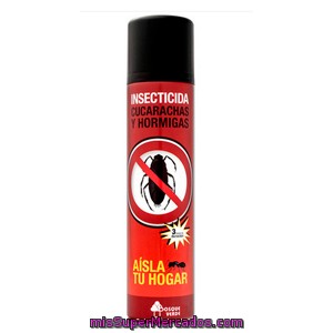 Insecticida Spray Cucaracha Larga Duracion Aisla Tu Hogar (insectos Rastreros), Bosque Verde, Bote 400 Cc