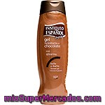 Instituto Español Gel De Baño Hidratante De Chocolate Con Glicerina Botella 750 Ml