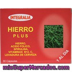 Integralia Hierro Plus Con ácido Fólico Espirulina Vitaminas V12 Y Levadura De Cerveza Estuche 30 Cápsulas