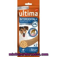 Interdental Dog Snacks Interd.+ Mini Trial Ultima, Pack 22x36 G