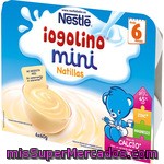 Iogolino Mini Natillas Nestlé, Pack 6x60 G