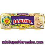 Isabel Atún Claro En Aceite Girasol Alto Oleico Pack 3 Latas 52 G Neto Escurrido