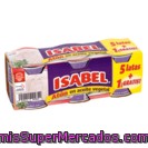 Isabel Atun En Aceite Vegetal 5+1 Latas 312 G