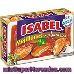 Isabel Mejillones De Las Rías Gallegas En Salsa Vieira 13-18 Piezas Lata 69 G Neto Escurrido