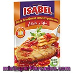 Isabel Naturfresh Filete De Atún Con Tomate Y Pimientos Sobre 150 G Neto Escurrido