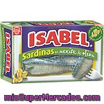 Isabel Sardinas En Aceite De Oliva Lata 81 G Neto Escurrido