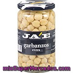 Ja'e Garbanzos Cocidos Extra Al Natural Frasco 400 G Neto Escurrido