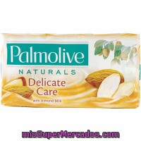 Jabón Blanco Palmolive, Pastilla, Pack 3 Unid.