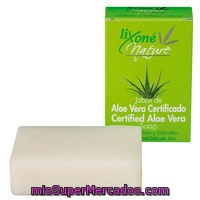 Jabón De Manos De Aloe Certificado Lixone Nature, Pastilla 125 G