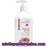 Jabón De Manos Rosa Mosqueta Babaria 500 Ml.