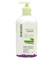 Jabón Liquido Aloe Vera Babaria 500 Ml.