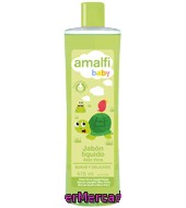 Jabón Líquido Con Aloe Vera Amalfi Baby 415 Ml.