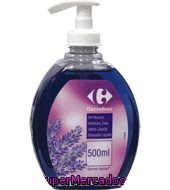 Jabón Líquido De Manos Perfume Lavanda Carrefour 500 Ml.