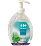 Jabón Líquido Mano Aloe Vera Carrefour 500 Ml.