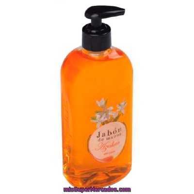 Jabon Manos Liquido Aroma Azahar Dosificador, Deliplus, Botella 500 Cc