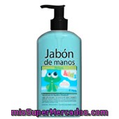 Jabon Manos Liquido Aroma Caramelo Niños Dosificador *vuelta Al Cole*, Deliplus, Botella 500 Cc