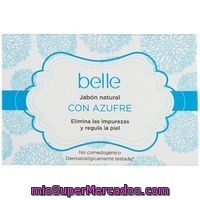 Jabón Natural Azufre Belle, 125 Gr