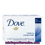 Jabón Tocador Cream Bar Dove Pack 2x100 G.