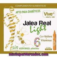 Jalea Real Light Vive+, Caja 12 Viales