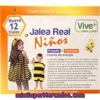 Jalea Real Niños Vive+, Caja 12 Viales