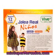 Jalea Real Para Niños Viveplus 12 Ud.