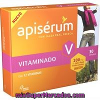 Jalea Real Vitaminado 200 Mg Apiserum, Caja 30 Unid.