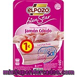 Jamón Cocido Bajo Grasa- R. En Sal Elpozo Bienestar, Sobre 90 G