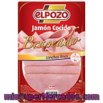 Jamón Cocido Braseado Lonchas Finas Elpozo, Sobre 90 G