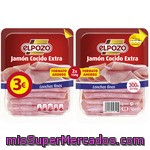 Jamón Cocido El Pozo Pack De 2x150 G.