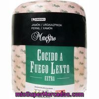 Jamón Cocido Extra Eroski Maestro, Al Corte Y Al Vacío