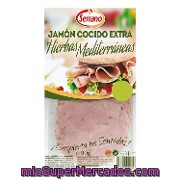 Jamón Cocido Extra Hierbas Mediterráneas Carnicas Serrano 90 G.