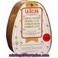 Jamón Cocido Lata La Selva, Al Corte 200 Gramos