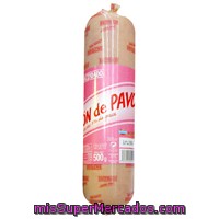 Jamon Cocido Pavo Pieza Mini, Hacendado, U 500 G