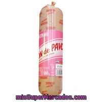 Jamon Cocido Pavo Pieza Mini, Hacendado, U 500 G