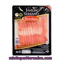 Jamon Curado Lonchas Extra Fino ***le Recomendamos***, Incarlopsa, Paquete 120 G