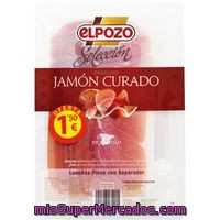 Jamón Curado Selección Loncha El Pozo 90 G.