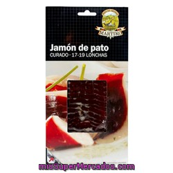 Jamon Pato Curado Lonchas, Martiko, Paquete 50 G