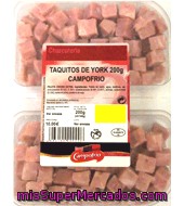 Jamon York En Taquitos Campofrío Pack De 2x100 G.