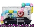 Jaula Para Hamster, Modelo Suky Sandimas 1 Unidad 46x20x30 Cm