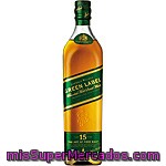 Johnnie Walker Whisky Escocés Green Label Puro De Malta 15 Años Botella 70 Cl