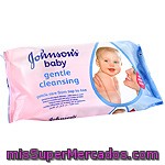 Johnson's Baby Toallitas Infantiles Gentle Cleansing Envase 56 Unidades