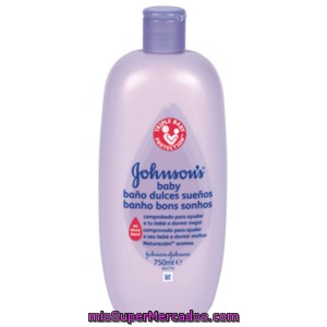 Johnson's Gel Baño Niños Dulces Sueños Botella 750 Ml