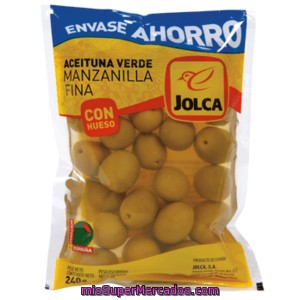 Jolca Aceituna Bolsa C/h Bolsa 120gr