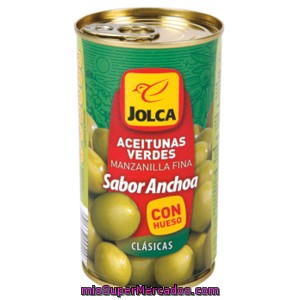 Jolca Aceituna Sabor Ancho Lata 185gr