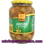 Jolca Aceituna Verde Aloreña Partida Aliñada Frasco 500 G