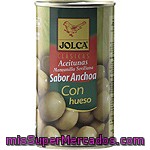 Jolca Aceitunas Manzanilla Sabor Anchoa Lata 190 G Neto Escurrido