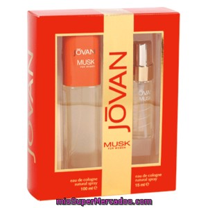 Jovan Colonia + Perfumador Musk Estuche 100 Ml