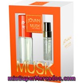 Jovan Musk Eau De Toilette Femenina Spray 100 Ml + Perfumador